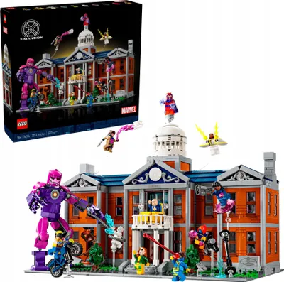 Produktbild von LEGO X-Men: X-Mansion, Bausatz, 18 Jahr(e), Kunststoff, 3093 Stück(e), 4,44 kg