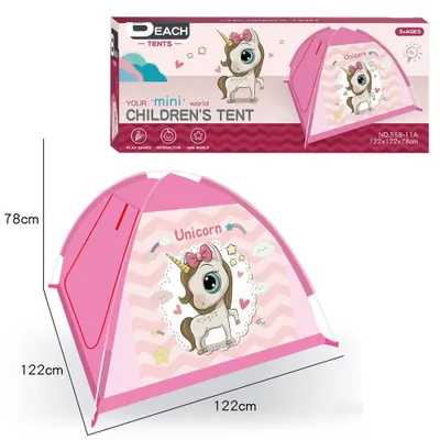 Immagine prodotto di Tenda per bambini Unicorno 122 x 122 x 78 cm