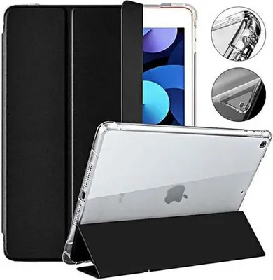 Immagine prodotto di Mercury Clear Back Cover iPad Air 10.9 schwarz/schwarz iPad Air 11" (2024) Schutzhülle