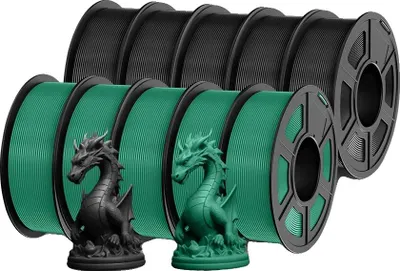 Image de filament pour imprimante 3D, résistance améliorée, impression rapide, PLA P 2.0 5BK 5GG