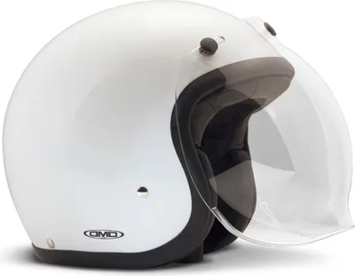 Produktbild von Bubble Visier 3 Tasten Klar für DMD Vintage/Retro Helm