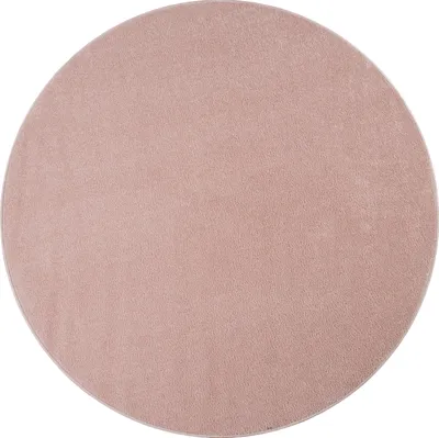 Produktbild von TT Home Wohnzimmer Teppich Kurzflor Unifarbendes Design Modern Und Zeitlos Größe 200 cm Rund