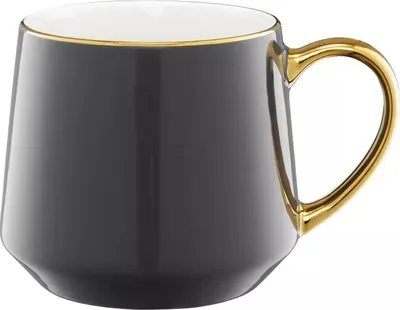 Zdjęcie produktu dla Kubek porcelanowy Ambition Royal 460 ml grafit