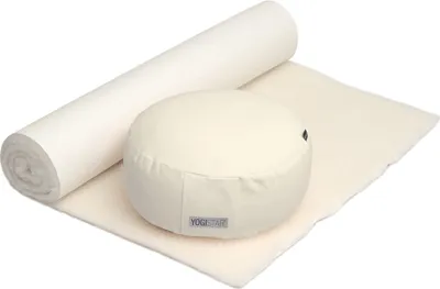 Produktbild von Yoga-Set Comfort Edition - Meditation natur 75 x 200 cm