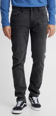 Immagine prodotto di Blend BHTwister pantaloni jeans da uomo denim 5 tasche con tasche a fessura elasticizzate passanti per cintura leggermente elasticizzati misto cotone slim fit