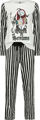 Produktbild von The Nightmare Before Christmas Schlafanzug Damen Sally multicolor L