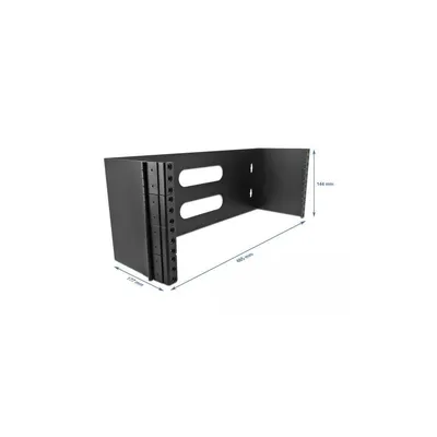 Image de DELOCK 19" Wandhalterung 4 HE schwarz. Generation