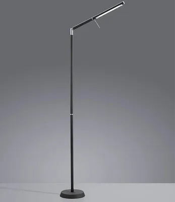 Produktbild von stehleuchte Filigran162 cm LED-Stahl/Glas 3 kg matt schwarz/weiß