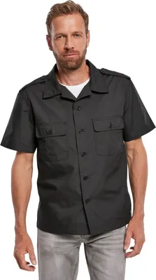 Produktbild von Brandit US Ripstop Shirt Short Sleeve black, 4XL