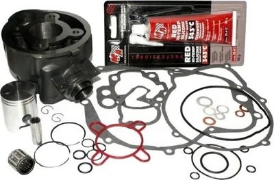 Produktbild von 50ccm Zylinder KIT Nadel Lager & SILIKON Set für Pulse EVO SM 50 Zylinderkit