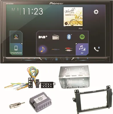 Produktbild von Pioneer SPH-DA230DAB Bluetooth Autoradio Einbauset für Mercedes Vito Viano W639