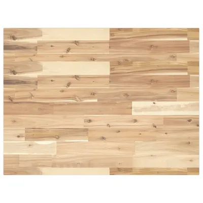 Image de Dessus de meuble de salle de bain non traité bois d'acacia