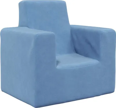 Produktbild von Weiches Plüsch Kindersofa Blau 52x38x50cm