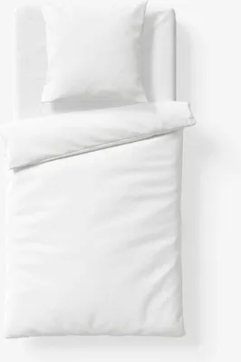 Produktbild von Fleuresse Black Premium Lyocell Uni Bettwäsche, naturweiß