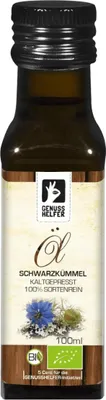 Produktbild von Schwarzkümmelöl , kaltgepresst, Black Seed Oil Speiseöl für Salate, 100ml