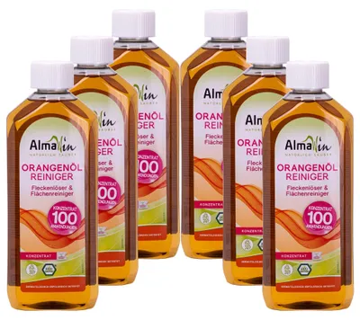 Produktbild von ALMAWIN Orangenölreiniger 500 ml x 6 Flaschen Konzentrat