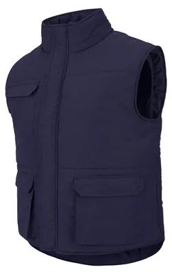 Zdjęcie produktu dla Kamizelka Velilla 205901, pikowana, z wieloma kieszeniami, kolor granatowy, rozmiar S