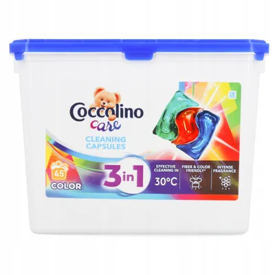 Immagine prodotto di Coccolino Care 3 in 1 779g 45 pz capsule per il lavaggio di tessuti colorati