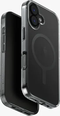 Produktbild von UNIQ Clario Hülle für iPhone 17 Magclick   Charging schwarz