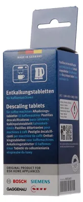 Produktbild von Pflegeset: BOSCH TASSIMO Entkalker & Reinigungstabletten 311980