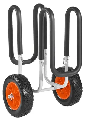 Produktbild von Kajakwagen, 150 lbs Tragfähigkeit, 10-Zoll Vollgummiräder, 150 lbs