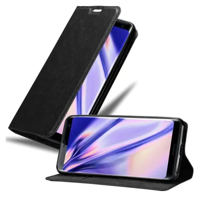 Obrázok produktu pre Cadorabo kryt pre Sony Xperia XZ3 ochranný kryt v čiernej farbe puzdro na mobilný telefón kryt magnetické zatváranie