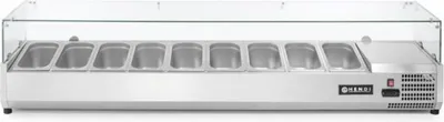 Immagine prodotto di Vetrina refrigerata da banco Arktic per 9xGN1/3 con coperchio igienico temprato 2005x420x460mm