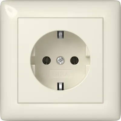 Produktbild von Gira Steckdose Vollpl. 444001