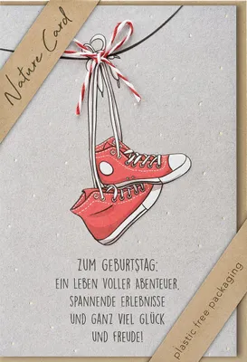 Produktbild von bsb 693013-2 Geburtstagskarte - Natur Card, inkl. Umschlag