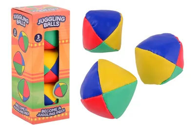 Produktbild von John® Jonglierbälle mehrfarbig, Ø 5,0 cm, 3 St.