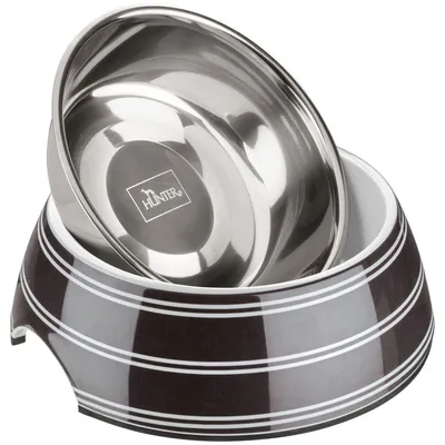 Immagine prodotto di Ciotola in melamina Hunter Silda antracite/bianco 700ml