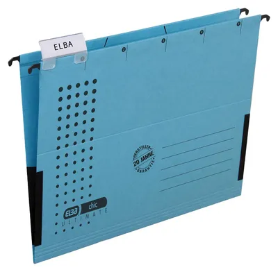 Obrázek produktu pro ELBA 100560149 ELBA Hängetasche chic ULTIMATE, DIN A4, blau, 5er