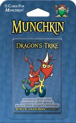 Obrázek produktu pro Munchkin Dragons Trike - rozšíření karetní hry - ENG Edition