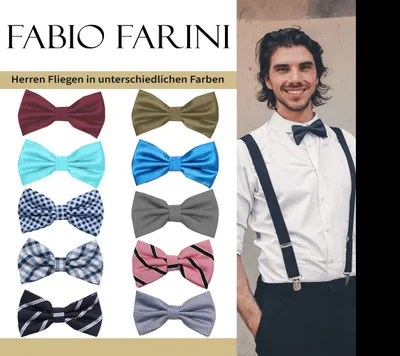 Produktbild von Postenangebot: 100 Fliegen verschiedene Farben & Muster