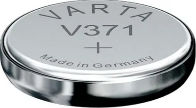 Produktbild von Varta Batterie Silver Oxide Knopfzelle 371 Blister (1-Pack) 00371 101 401