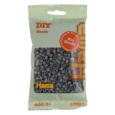 Image de Hama MidiIron Beads - Gris (017), 1000pcs.