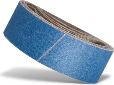 Produktbild von MENZER Blue Schleifbänder, 303 x 40 mm, f. Handbandschleifer, Zirkonkorund (10 Stk.) K36