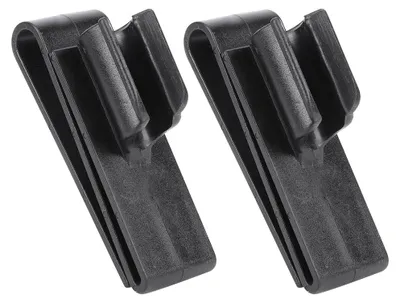 Image de Clip pour sac de golf Support à pince en plastique Accessoire durable pour putter noir
