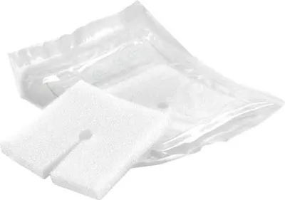 Produktbild von LIGASANO weiß sterile Schlitzkompressen, 20 Stück - 10x10x1cm