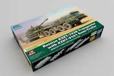 Obrázek produktu pro Trumpeter Ruský transportér KZKT-7428 s návěsem KZKT-9101 1:35