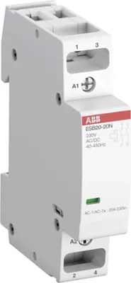Obrázek produktu pro ABB instalační stykač, 20 A, 2S/0Ö, 240 V AC/DC, 1 ks.