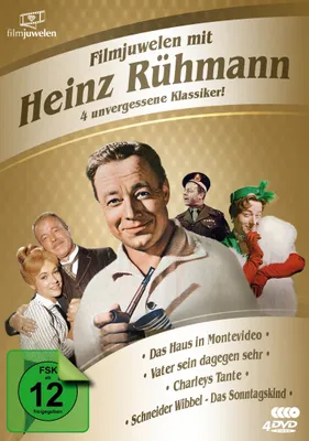 Produktbild von Filmjuwelen mit Heinz Rühmann: 4 unvergessene Klassiker!