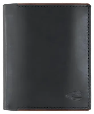 Produktbild von camel active Herrenbörse Brieftasche Ledergeldbörse hochformat schwarz black cruise