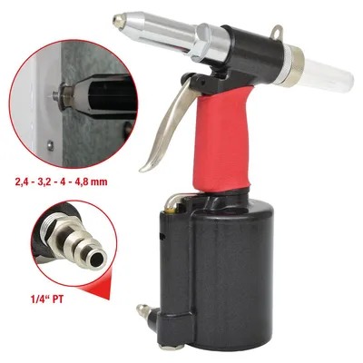 Immagine prodotto di KS TOOLS Druckluft-Blindniet-Pistola 2.4-3.2-4-4.8mm 515.3102