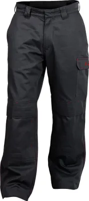 Immagine prodotto di Pantaloni da lavoro ignifughi DASSY® Arizona con tasche per ginocchiere NERO taglia 50 lunghezza: STANDARD