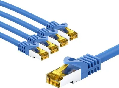 Obrázok produktu pre Goobay 69392, 3 m, Cat7, S/FTP (S-STP), RJ-45, RJ-45, Modrá