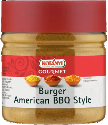 Produktbild von Kotanyi Burger American BBQ Style süßlich würzig fein rauchig 225g