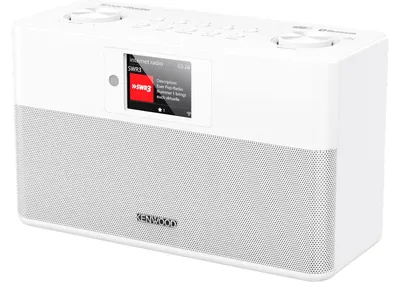 Image de Kenwood CR-ST100S - Radio Internet intelligente - DAB+ - Blanc