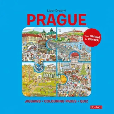 Zdjęcie produktu dla Baagl PRAGUE - łamigłówki, kolorowanki, quizy