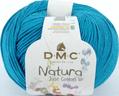 Productafbeelding van DMC Natura Just Baumwolle – mat, zacht garen gemaakt van 100% gekamde katoen, nummer 302 (kleur N64)